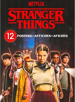 Stranger Things Posters for Room Decor - 12 Pc Bundle for Teens Adults | 8.5 x 11 Season 5 Wall Art Posters Set Plus Bookmark - Stranger Things Decorations for Bedroom, Party Decor