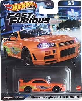 Amazon.co.jp: Hot Wheels Nissan Skyline GT R, Fast & Furious