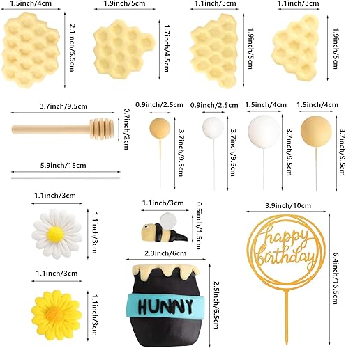 Miniatura 247 de Hooqict 26 piezas de decoraciones de pasteles de los años 80 y 90, decoraciones retro de los años 80 de hip hop con bolas de purpurina para cupcakes