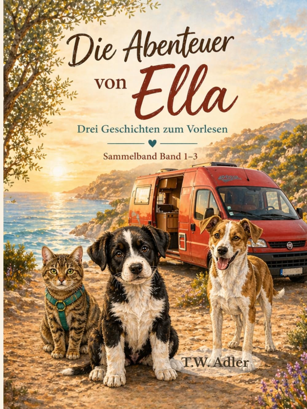 Die Abenteuer von Ella - Drei Geschichten zum Vorlesen – Sammelband Band 1–3: Ein liebevolles Kinderbuch über Freundschaft, kleine Abenteuer und das ... (Ella – Abenteuer des kleinen Hundes)