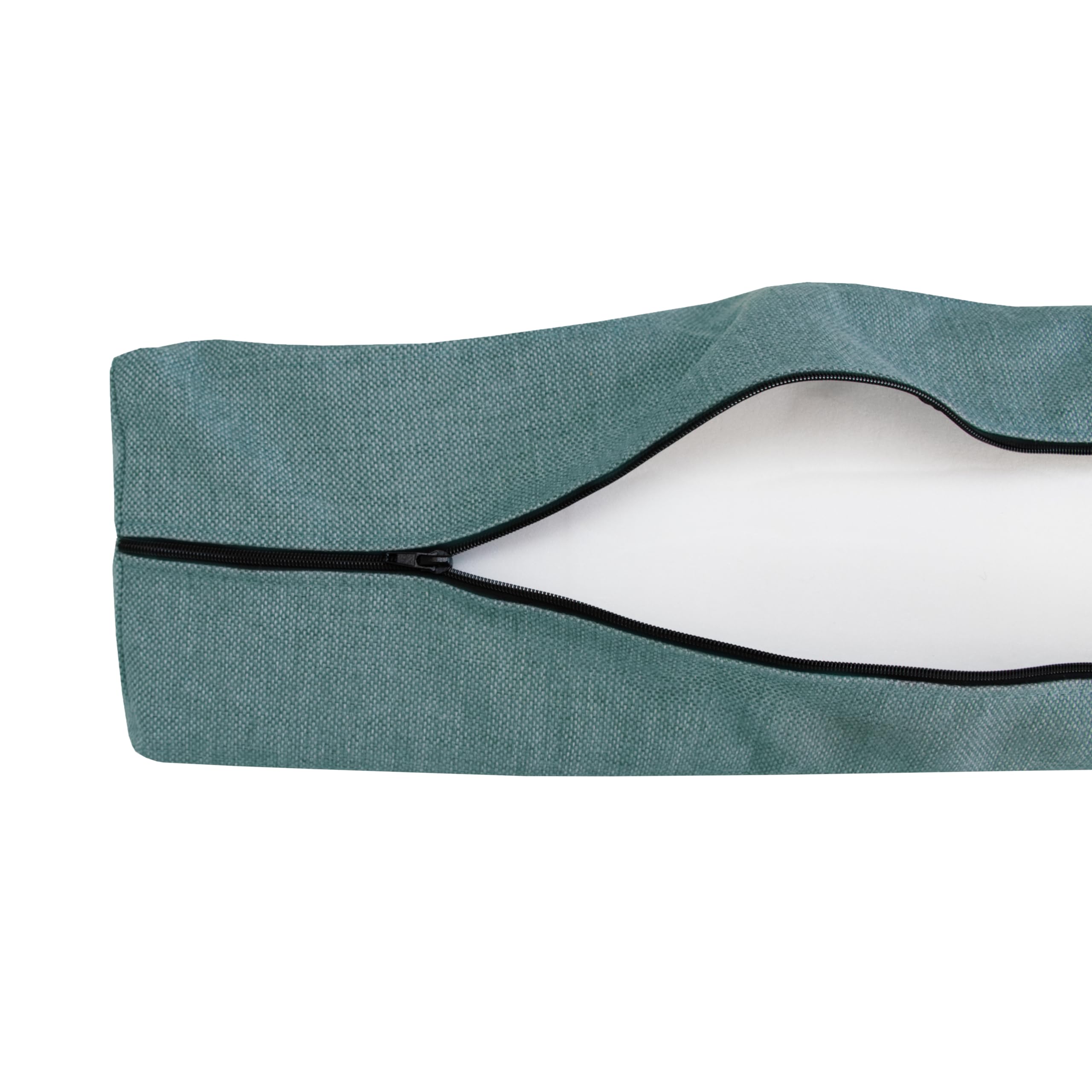 POKAR Housses pour Coussin pour Palettes Euro: 1x Assise 120x80cm + 1x Dossier 120x40cm, Bleu