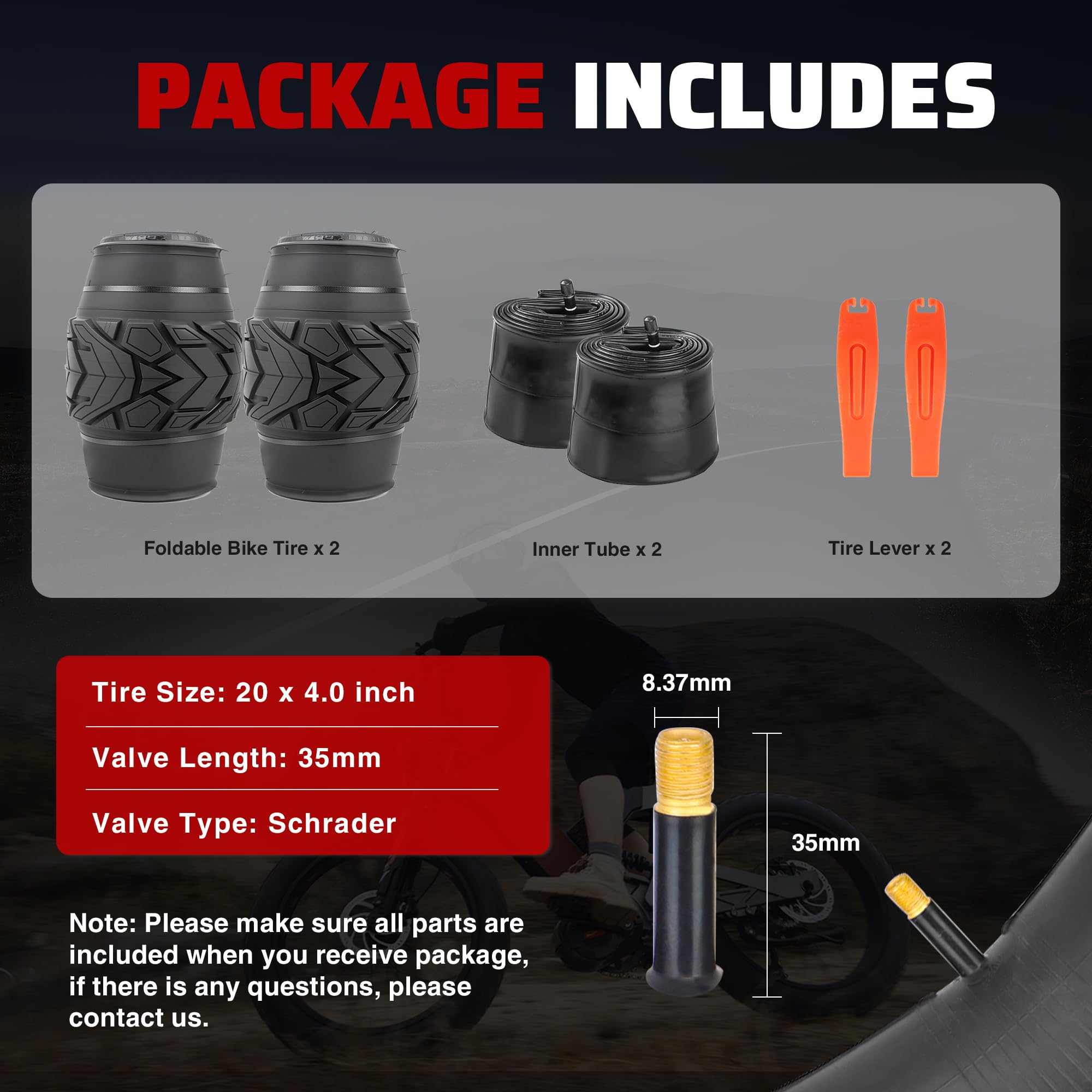 ZUKKA Fat Bike Tire 20/26 x 4,0 pollici Mountain Bike Tire Fat Tire 20/26 pollici Heavy Duty Deep Grooves Foldable Replacement All Terrain