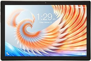 Atyhao 12 for Tablet PC, 8GB RAM 256GB ROM 2.4G 5G WIFI 10.1 Inch Tablet 8MP Front 16MP Rear 100-240V Learning (UK Plug)