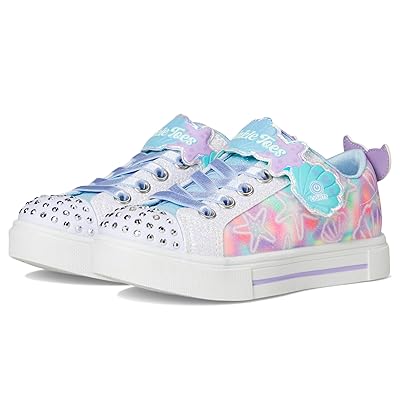 SKECHERS KIDS Twinkle Sparks Underwater Magic 314824L (Little Kid) Girls Shoes White/Multi