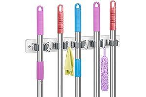 IMILLET Wall-Mount Vacuum Closet Organizer