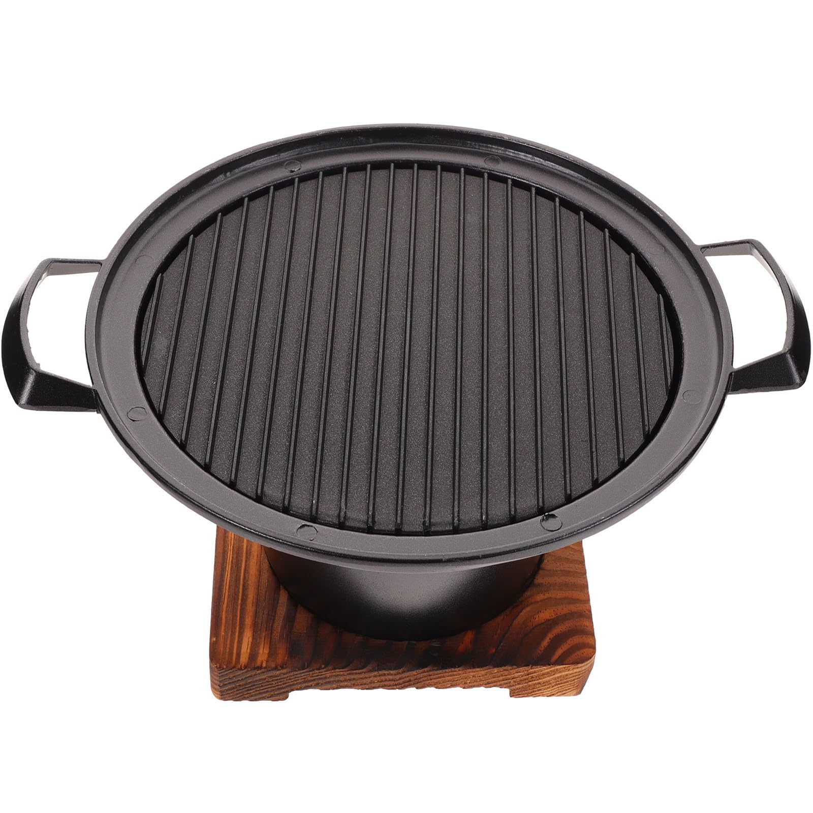 Parrilla Portátil para Acampar Mini de 3 Personas Negra