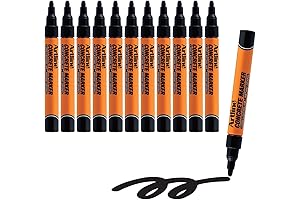 Artline Construction Paint Markers: Durable, Quick-Dry Marking Solution for Rough Surfaces