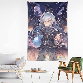 Amazon.co.jp: タペストリー 転スラ リムル·テンペスト 壁掛け