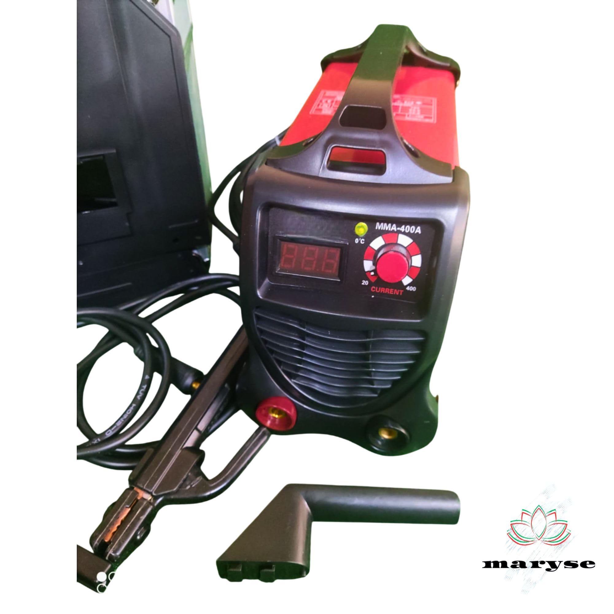 Saldatrice a Elettrodo Inverter 600A Regolabile Portatile con Valigetta