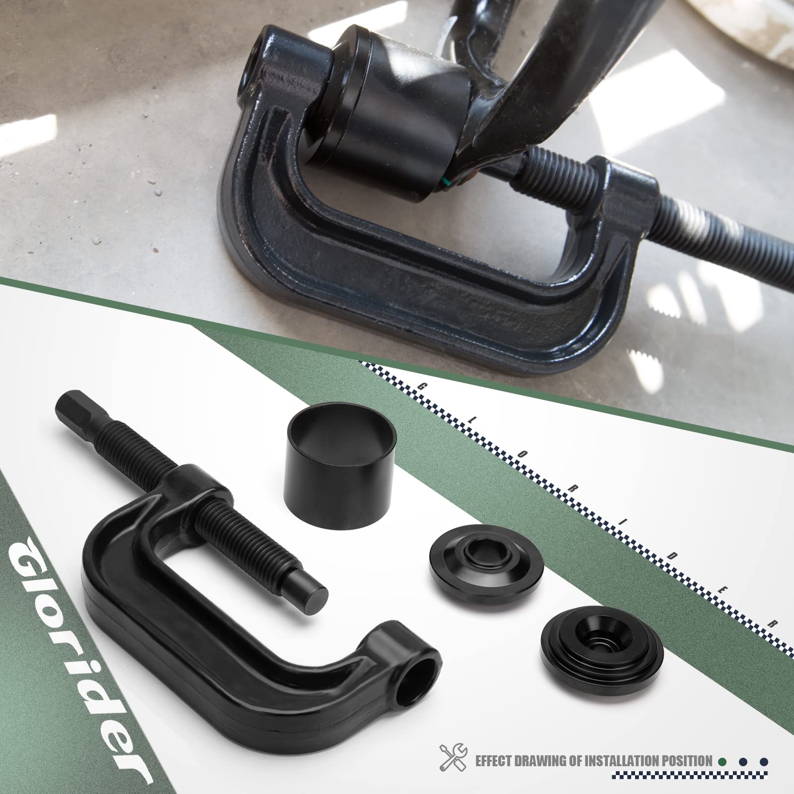 Buy glorider Ball Joint Press U Joint Removal Tool Universal Remove