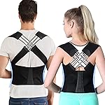 VOKOKOYA Posture Corrector for Women and Men,Adjustable Shoulder Straightener,Back Support Brace,Upper Spine scoliosis, hunchback