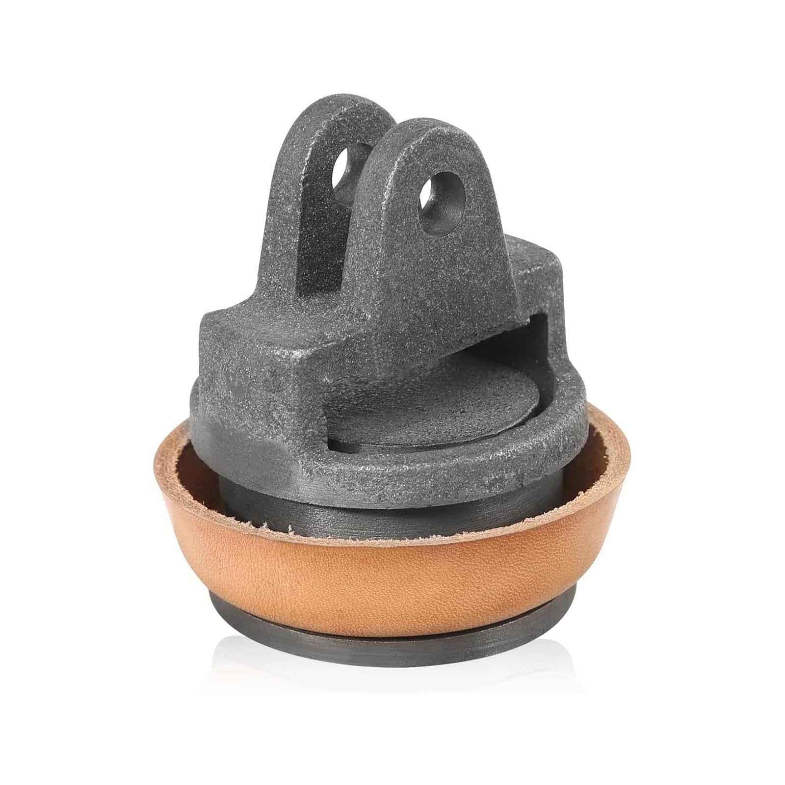 Set di ricambi a pistone per pompe a mano con guarnizione in pelle per pompe da giardino tipo 75, facile da installare, stantuffo efficiente con anelli di tenuta