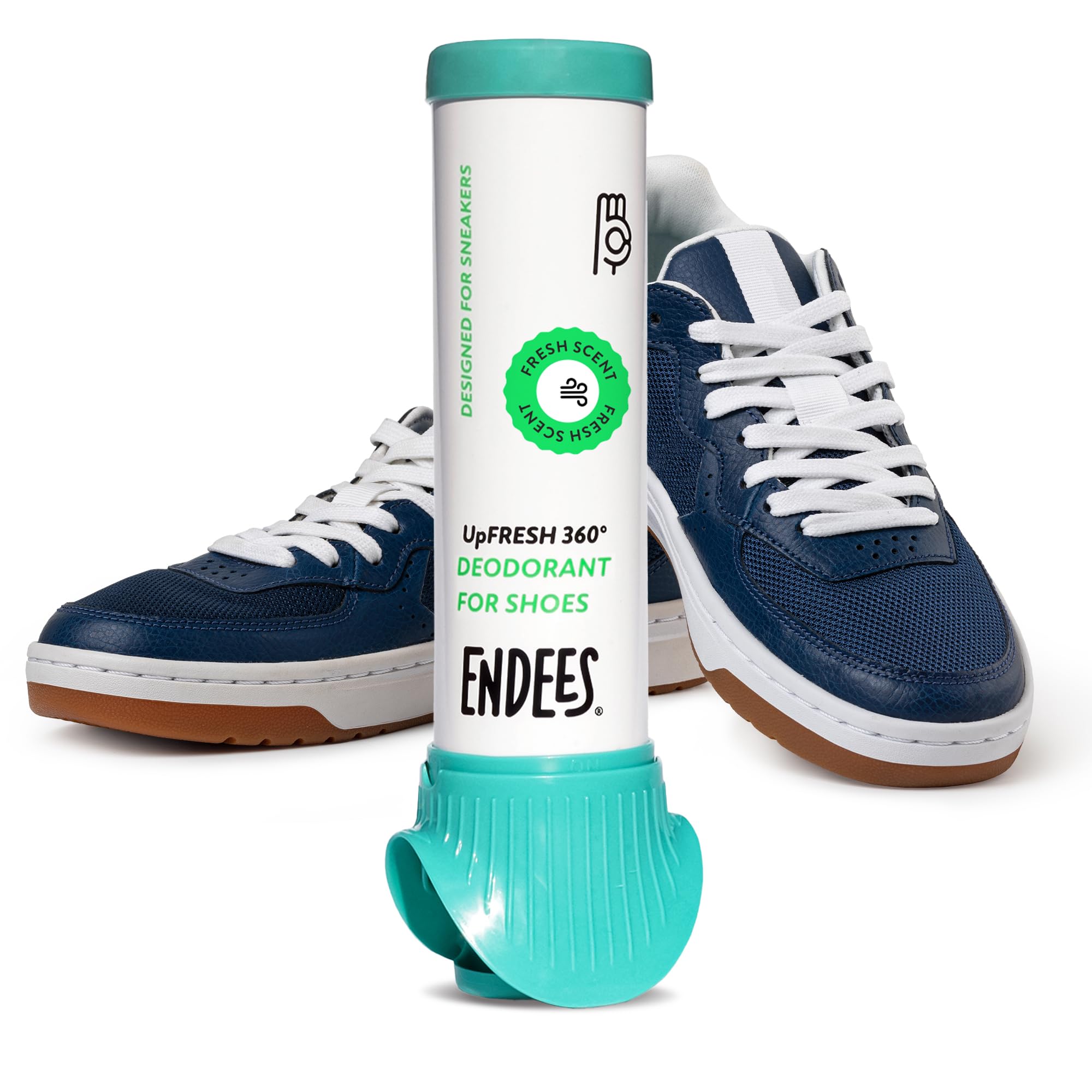 Endees – UpFresh 360° Shoe Deodorant Spray (100ml) – Long-Lasting Freshness with Easy 360° Application – Unisex Scent – Neutralising Deoderiser – for Sports, Daily Use 100 ml (1er Pack)