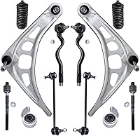 Vista 97 de Detroit Axle – 12 brazos de control superiores e inferiores delanteros con rótulas, barras de unión exteriores e interiores con topes, barras