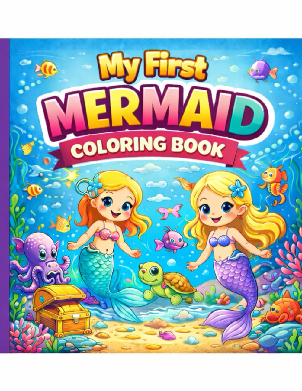 My First Mermaid Coloring Book