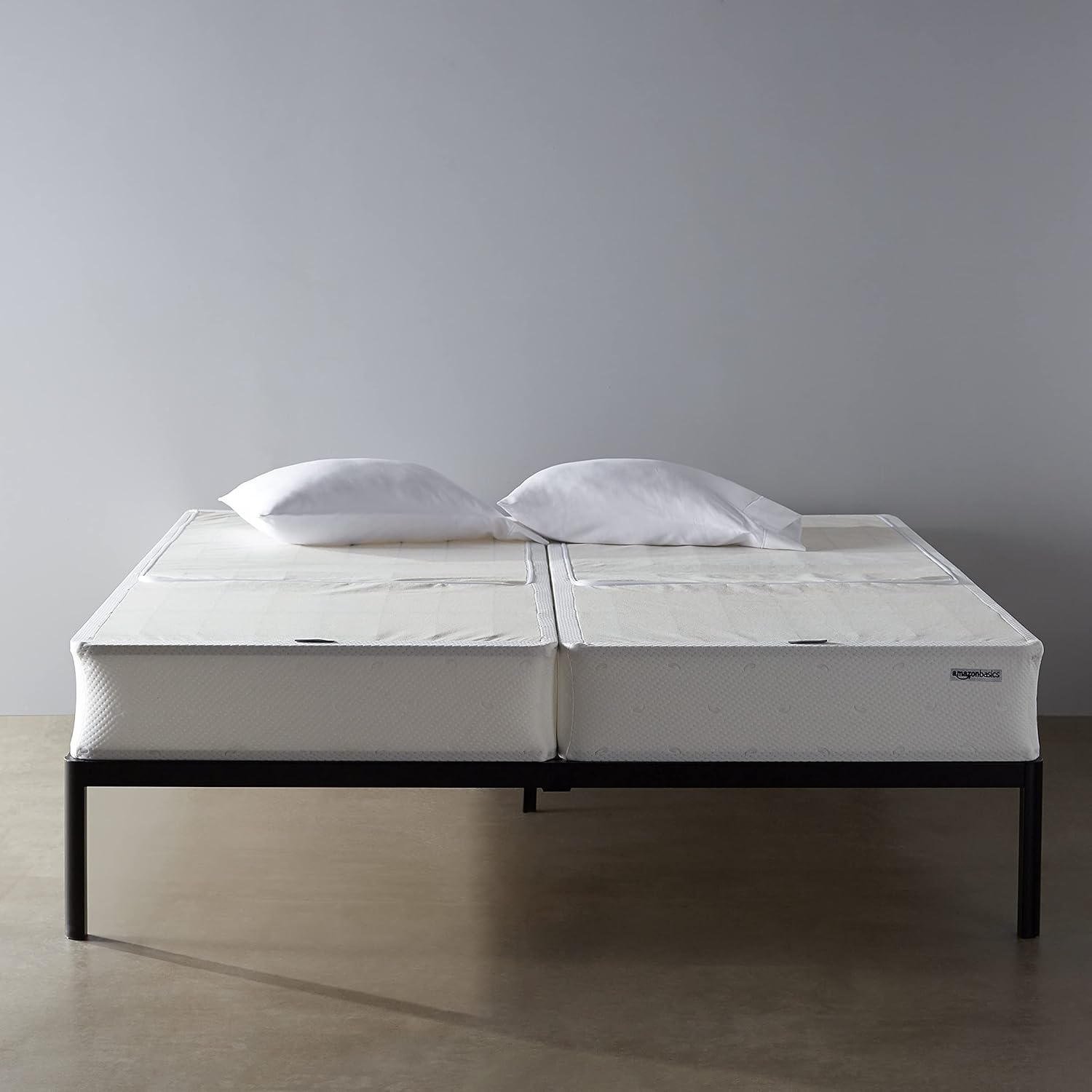 Amazon Basics 9inches BiFold Box Spring, Mattress