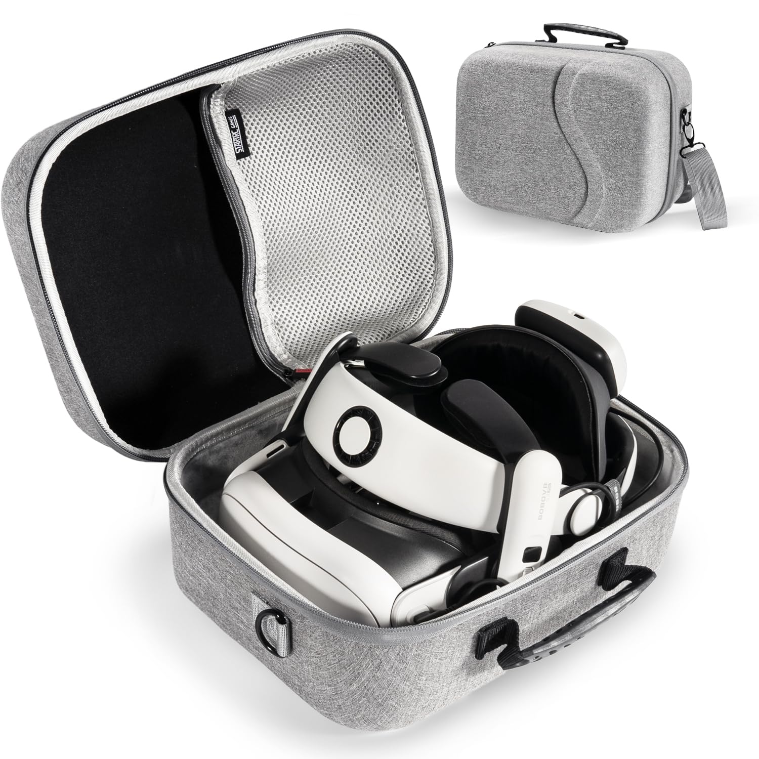 Carrying Case for Meta Quest 3, Travel Bag Compatible with BOBOVR S3 Pro Battery Head Strap, Controllers and Other Accessories, Hard Shell Case and Superior Protection for Oculus Quest 3