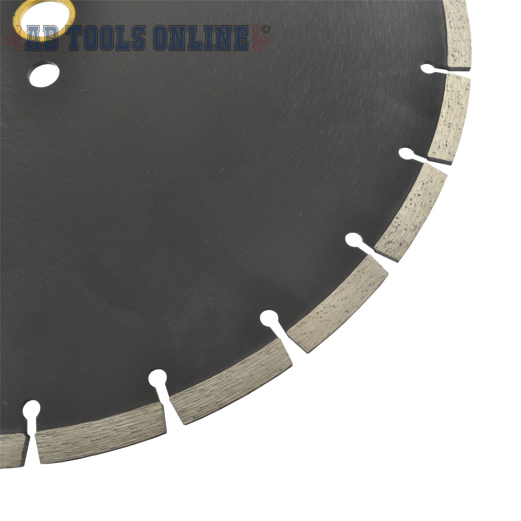 350mm Hoja de diamante Disco de corte de 25,4 mm de diámetro Stihl vio de hormigón, mampostería