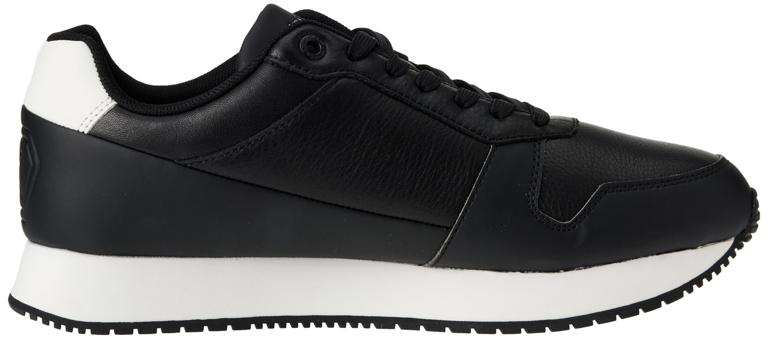 Calvin Klein Herren Runner Sneaker Schuhe, (Black/Bright White), 46 – Ansicht 4