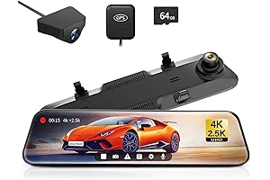 WOLFBOX G900 Smart Mirror Dash Cam – Enhanced Driving Safety