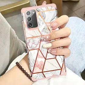 Capa protetora para Samsung Galaxy Note 20 (não para Ultra) ouro rosa para Galaxy Note 20 4G/5G, 6,7 polegadas, 2020