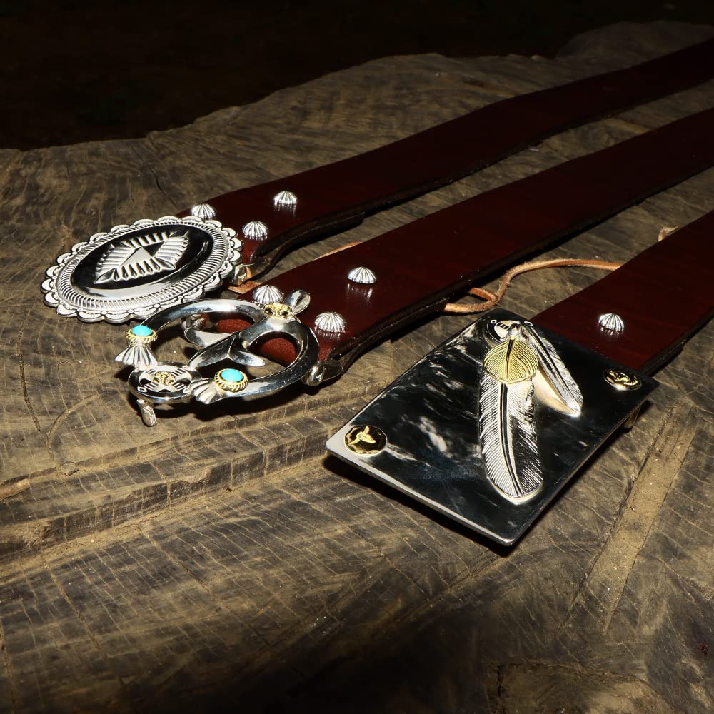 Amazon | [TADY&KING] ベルト メンズ 本革 ブランド シルバー925