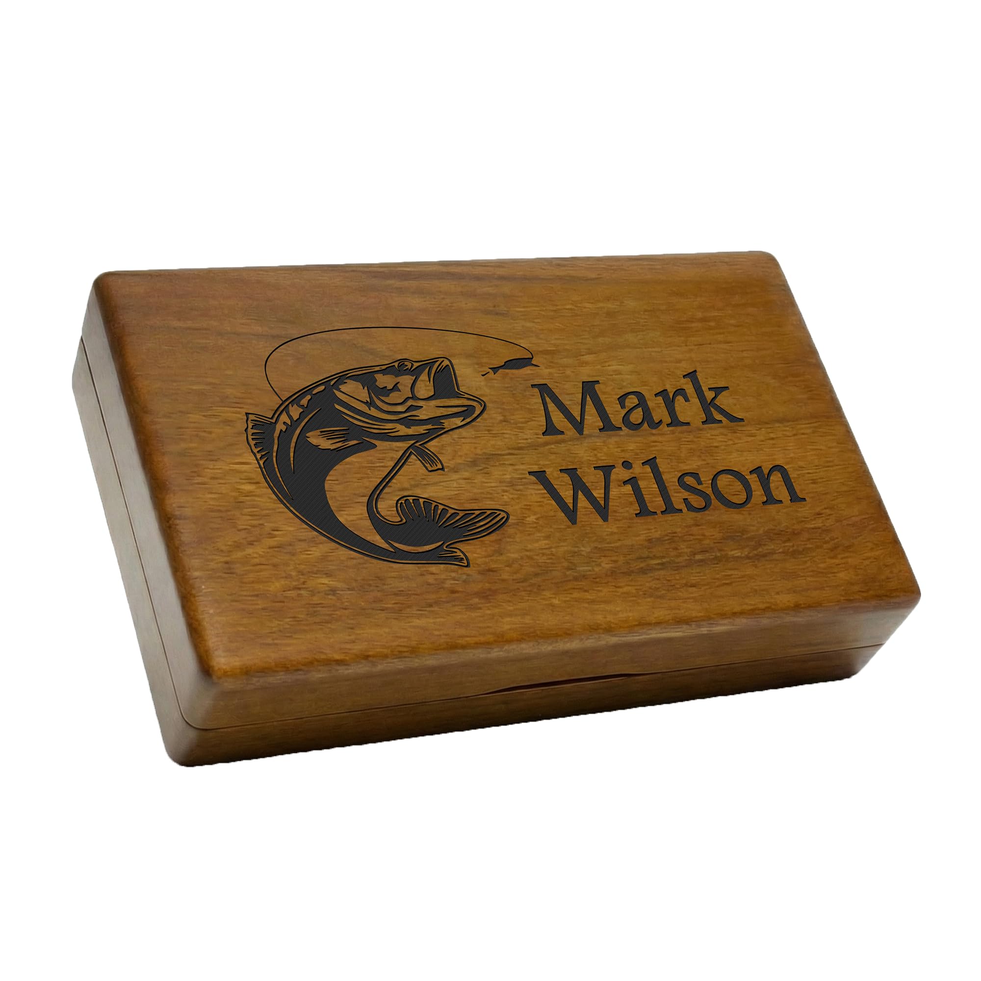 Amazon.com: Personalized Fishing Tackle Box, Fly Fishing Gift for