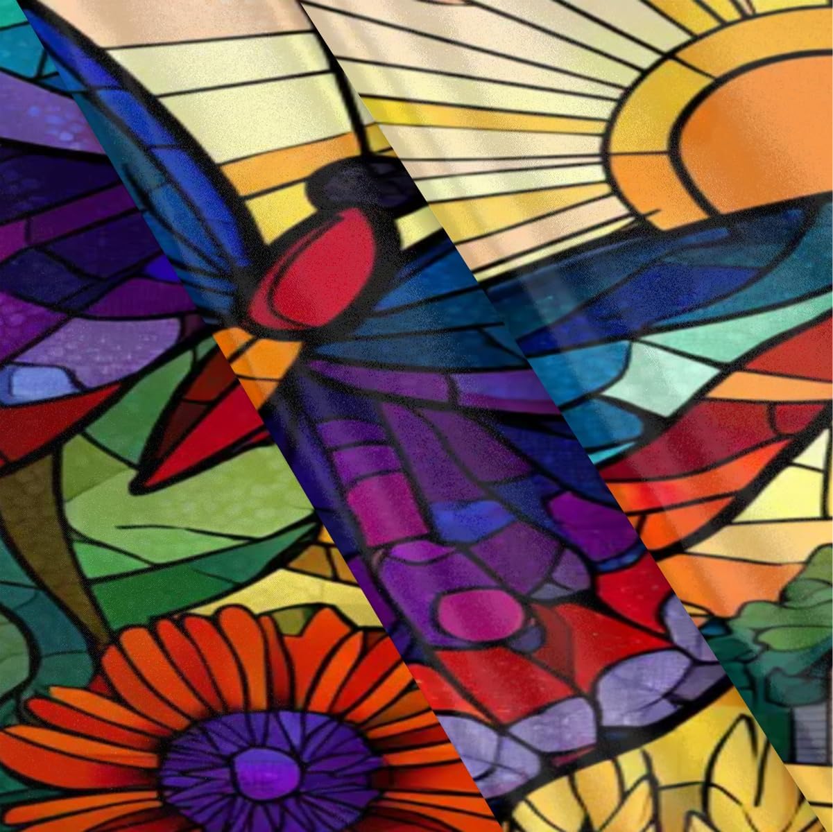 Rainbow Butterfly SunFarm Print Pillow Cases of 2 20"×26" image 4