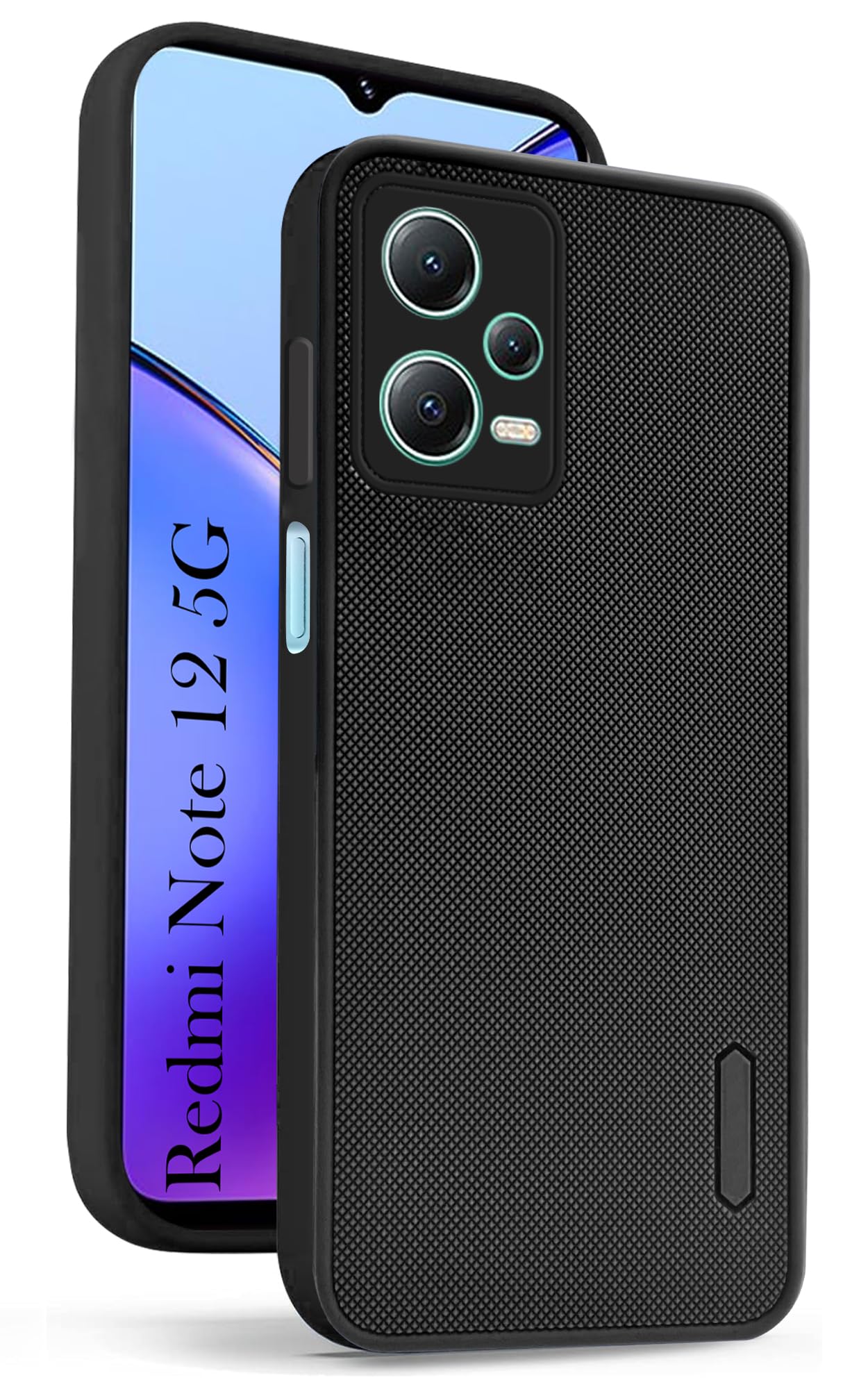 Jkobi Back Cover Case for Redmi Note 12 5G (Textured Grip Design | Camera Protection | Slim and Light Weight | Soft Touch and Feel | Black) (B0CZP7SM74) Amazon Price History, Amazon Price Tracker