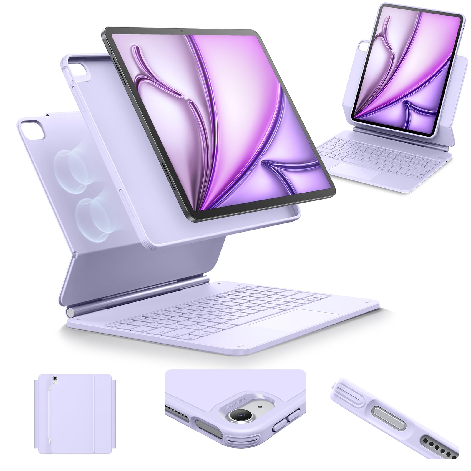 13インチ iPad Air (M4) Smart Keyboard M3 M2 Amazon.com: InUnion