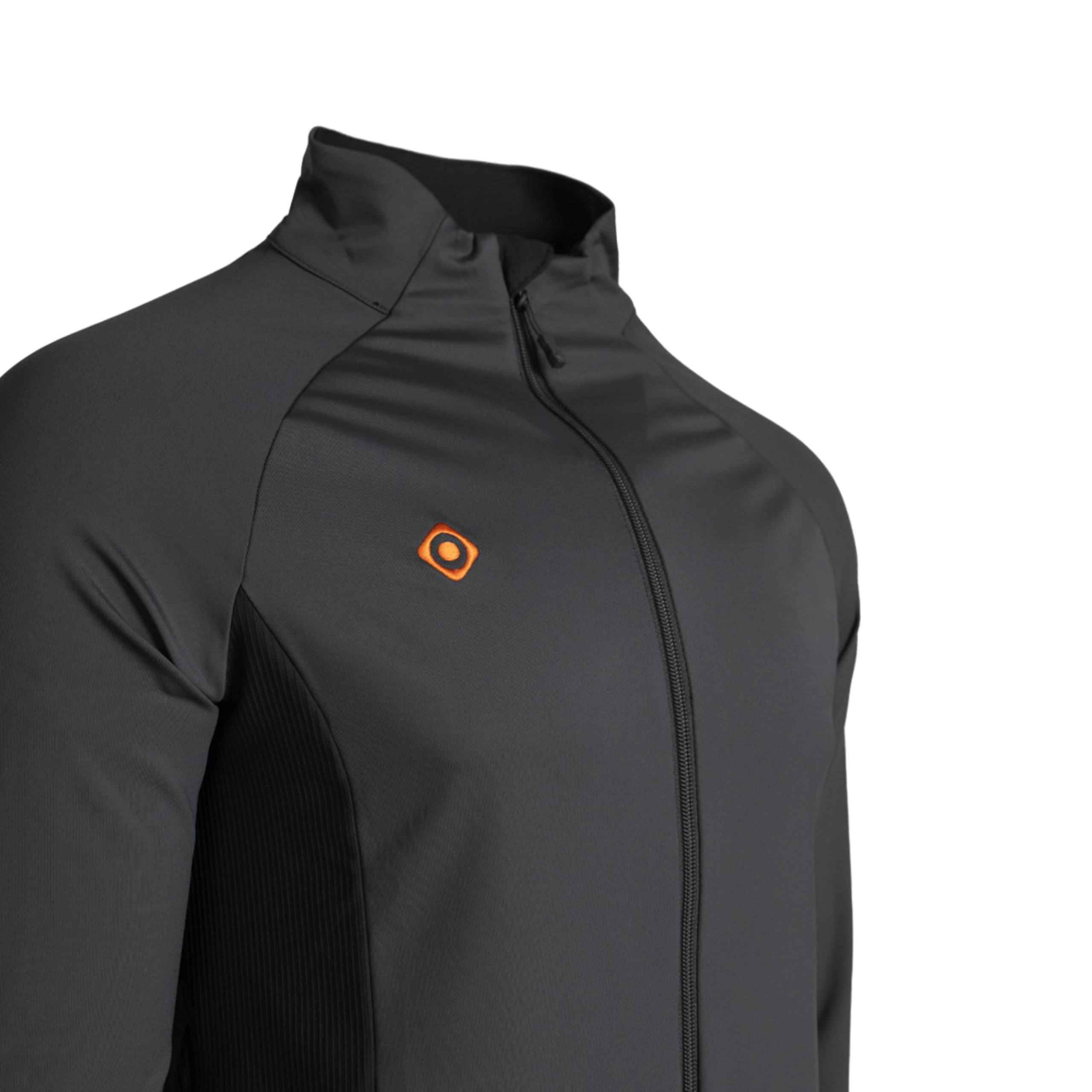 Izas Denver M Chaqueta de Hombre Polar Stretch Bielástica para Actividades Outdoor y Uso Urbano, Resistente al Viento, Transpirable, Secado Rápido, Cuello Alto, Bolsillos con Cremallera