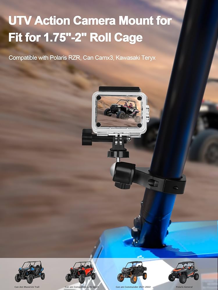 GoPro - aimeryoui Amazon.com : ZIDIYORUO UTV Camera Mount for GoPro & More