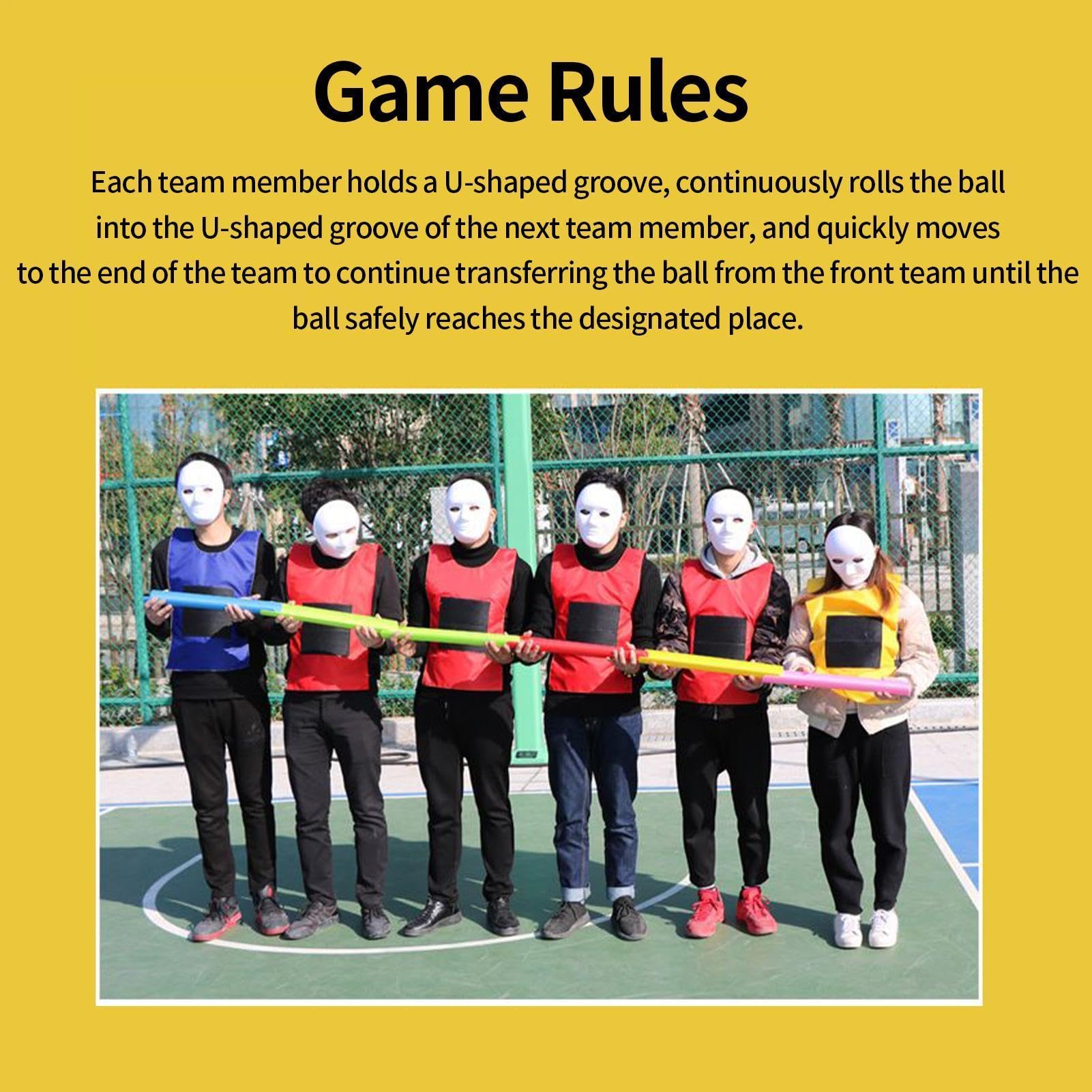 Pipeline Team Building Game, Jeu de travail d'équipe pour adultes