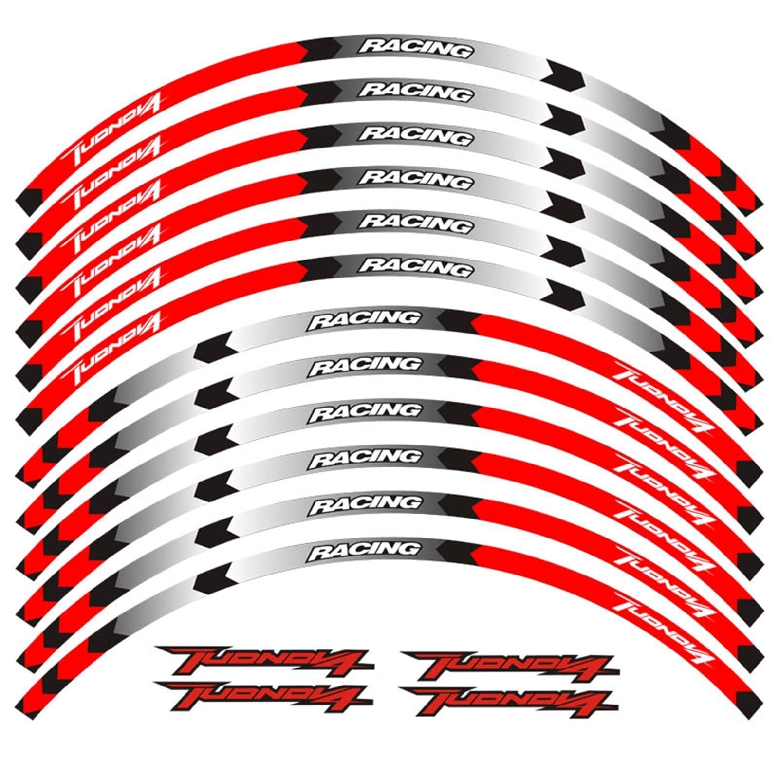 Motorcycle Wheel Sticker for Aprilia Tuono V4 1100 RR