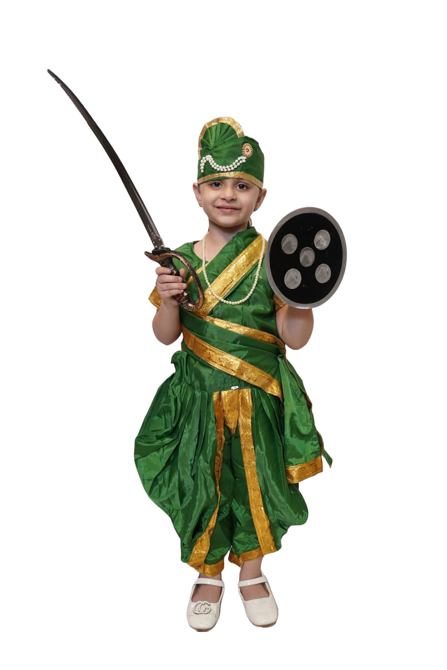 Kaku Fancy Dresses National Heros Freedom Fighters Costumes for Boys & Girls | Independence Day Republic Day Fancy Dress for Schools Plays & Competition | Role Play Politician Costume For Kids-image-28