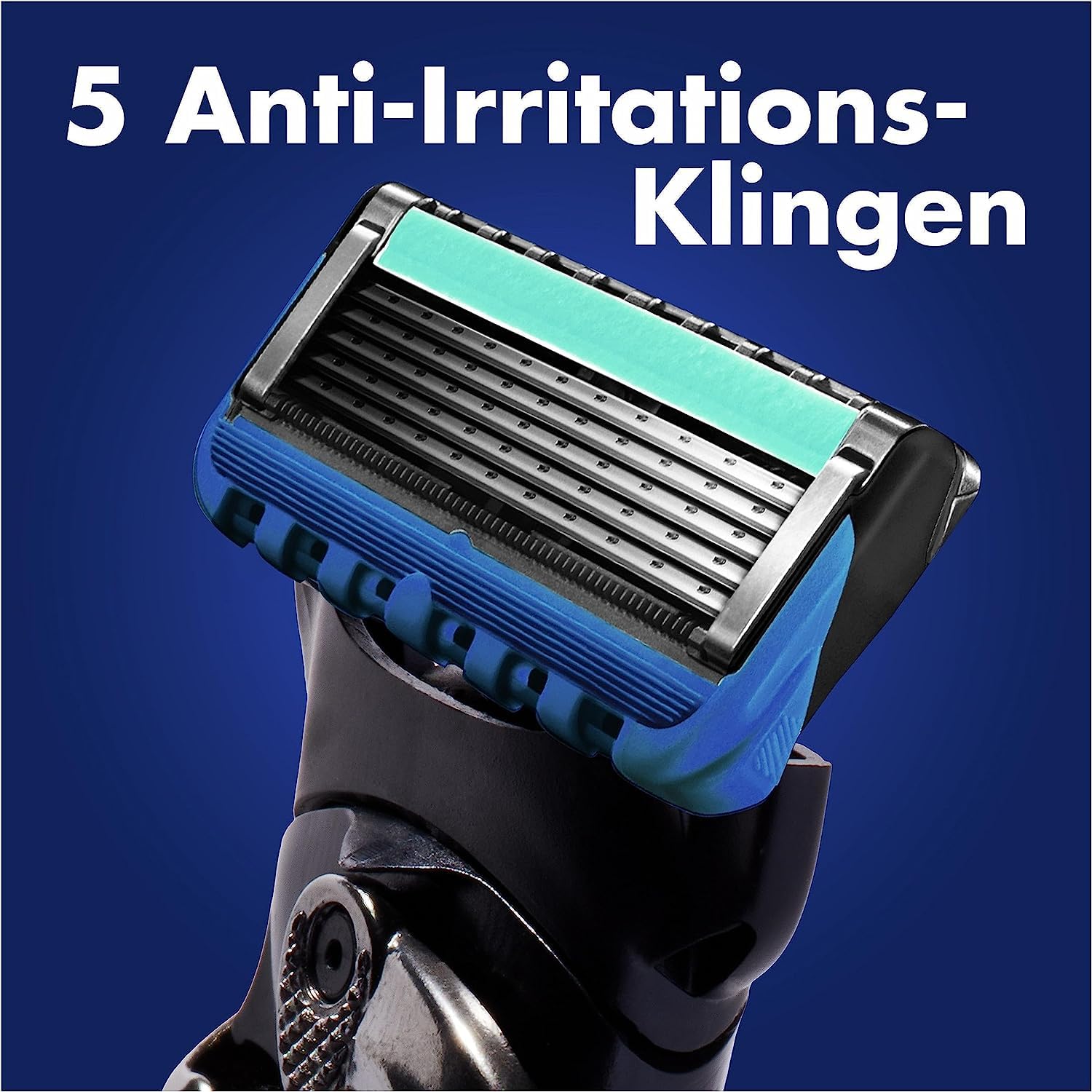 Gillette ProGlide Nassrasierer Herren, Rasierer + 4 Rasierklingen mit 5-fach Klinge, Geschenk für Männer