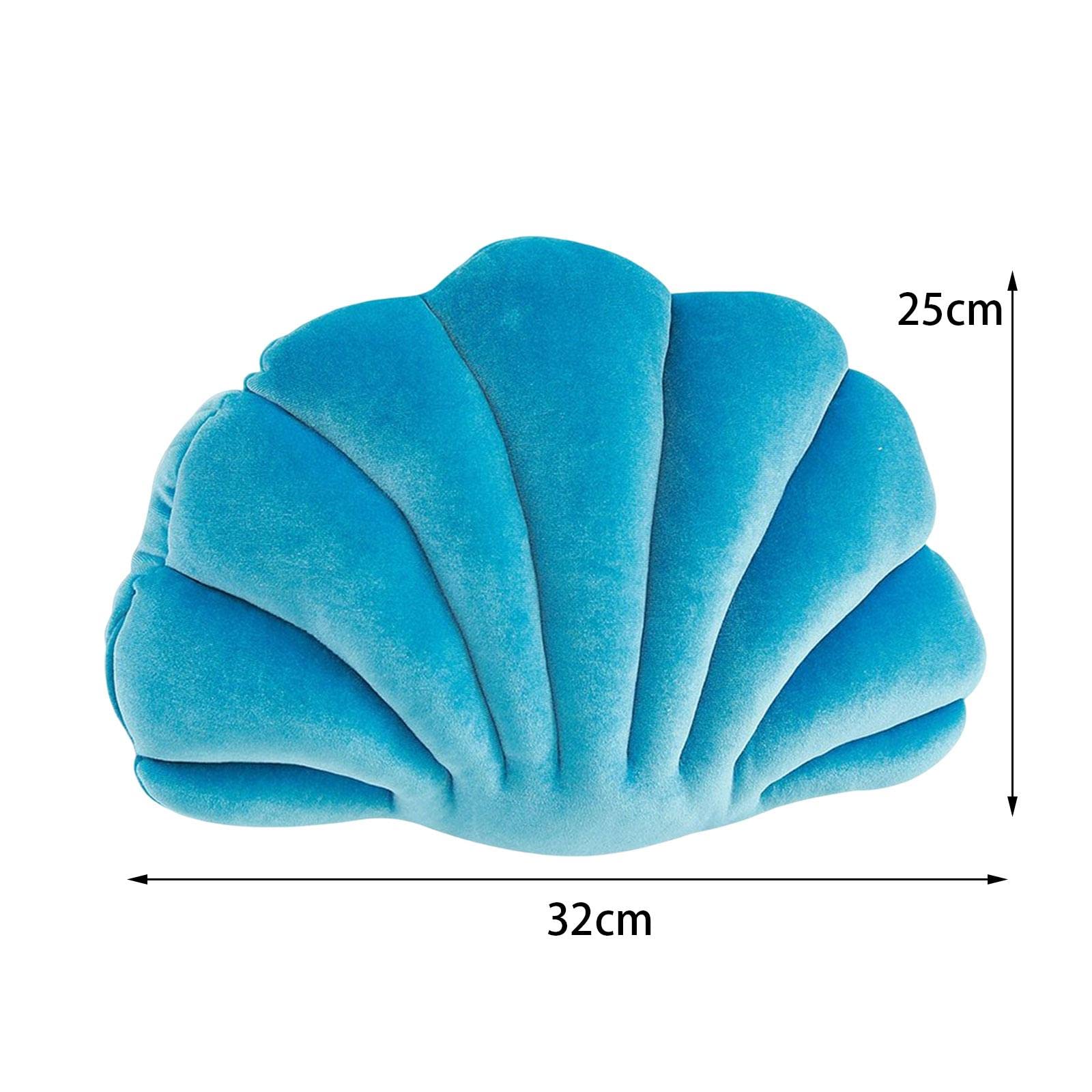 貝殻型ホワイトクッション 貝殻型ホワイトクッション