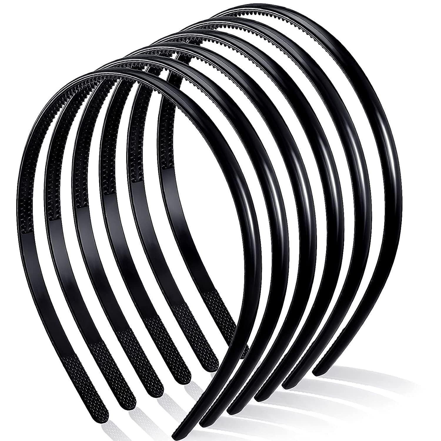 Scenik - Set of 12 Black Plastic Hair Band for Girls, Women & Kids Plain Headbands Teeth Comb, Halloween, Skinny, Diy Bands School Girls, & Durable, Comfortable Stylish for Women (B0CPVB3DLN) Amazon Price History, Amazon Price Tracker