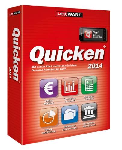 Preisvergleich Produktbild Lexware QUICKEN 2014 D