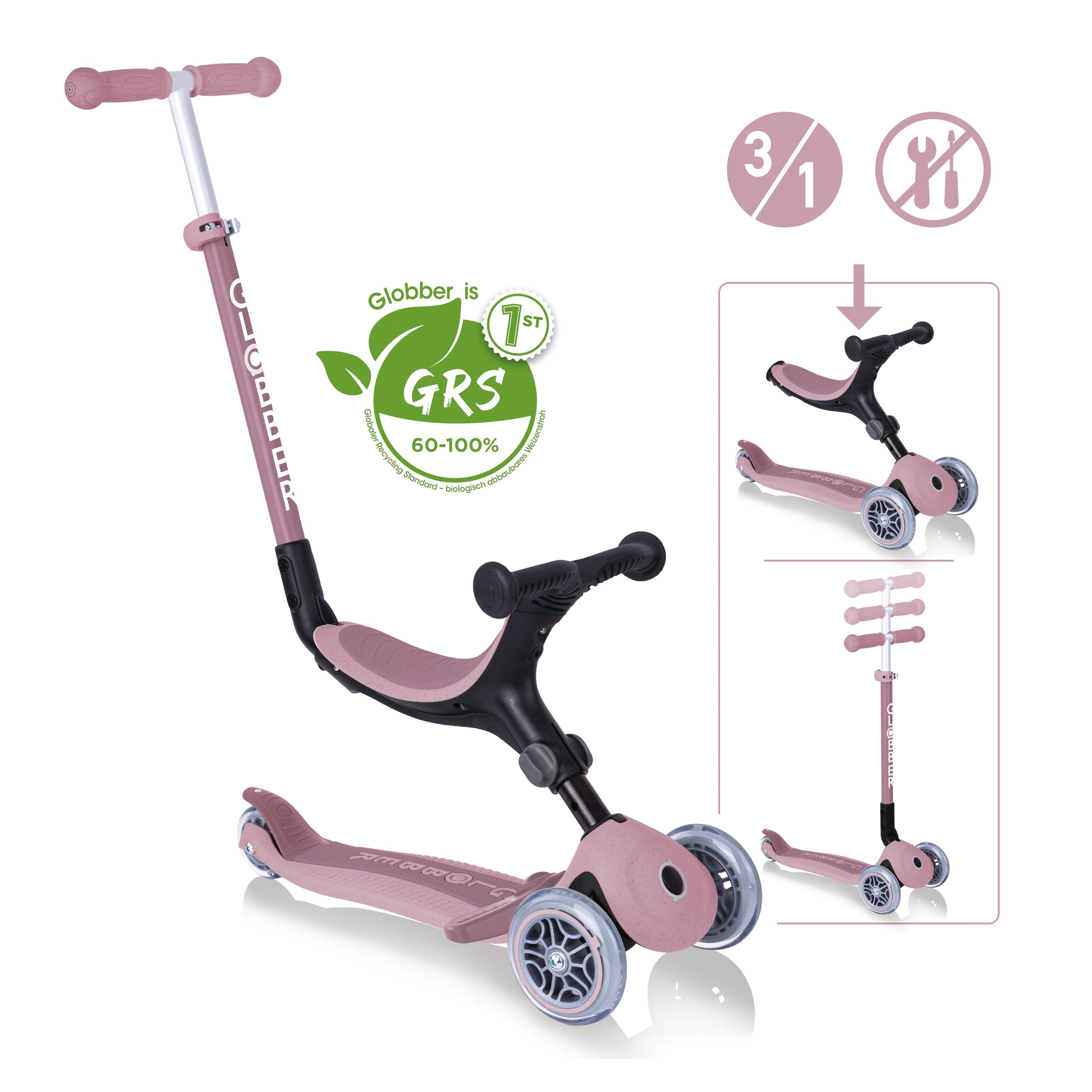 新品　GLOBBER ゴーアップ　ECO ベリー　三輪車　キックスケーター GLOBBER グロッバー ゴーアップ ECO キックボード キックスクーター