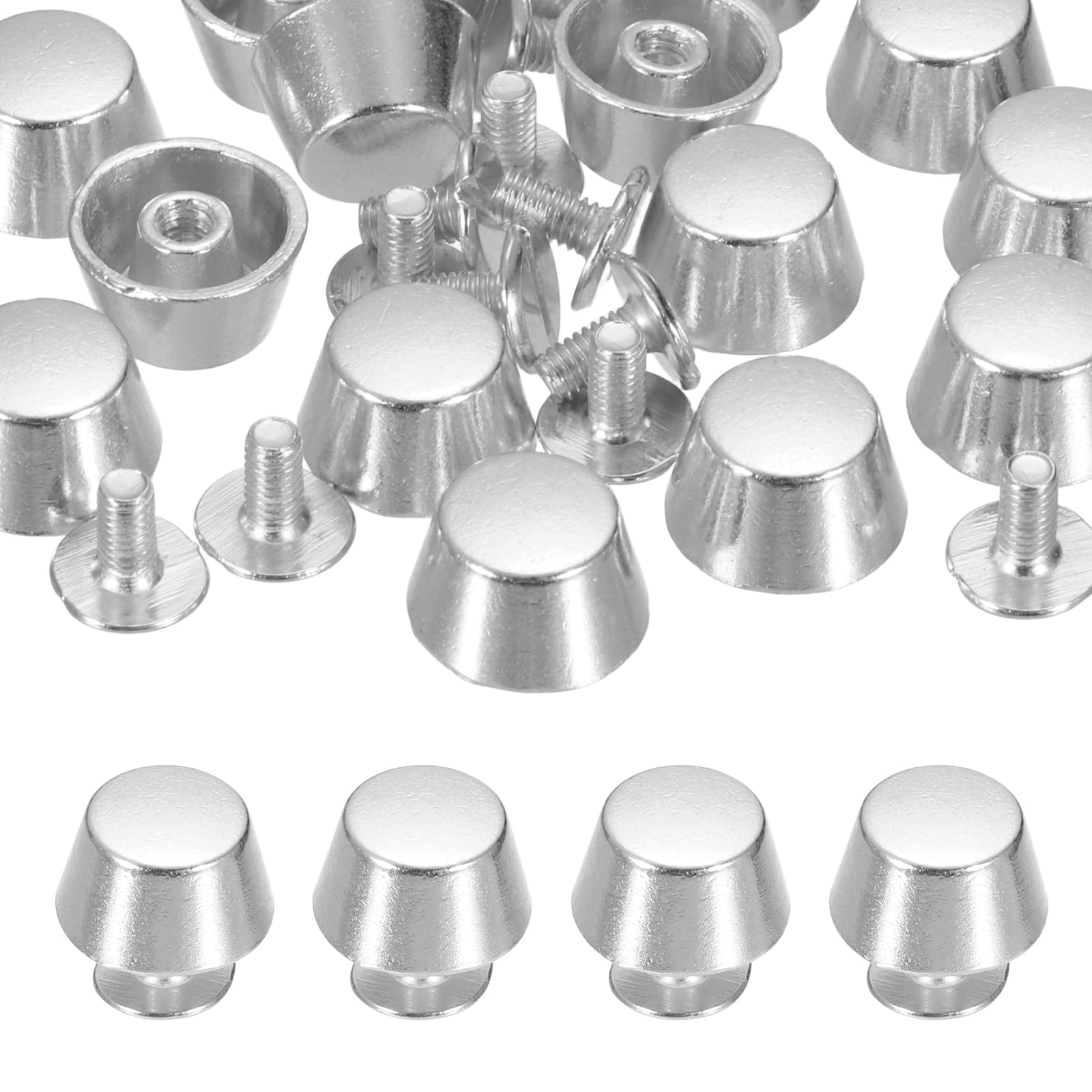 PATIKIL 12mm Screw Back Rivets Stud