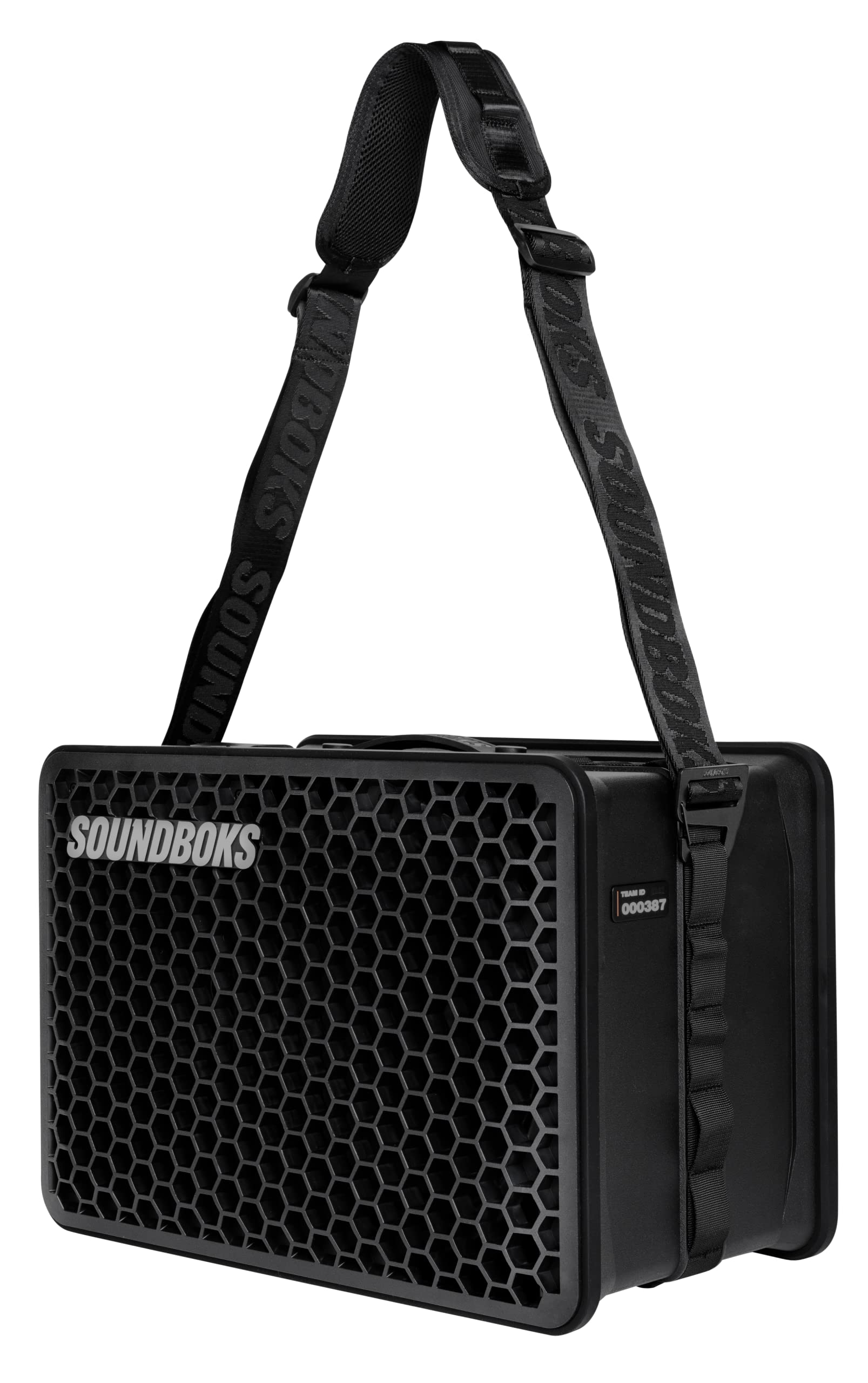Hombrera de Transporte SOUNDBOKS Carrier Strap | Compatible con el SOUNDBOKS Go. Correa Acolchada Inspirada en el Sistema MOLLE, Ajustable, Ultra cómoda