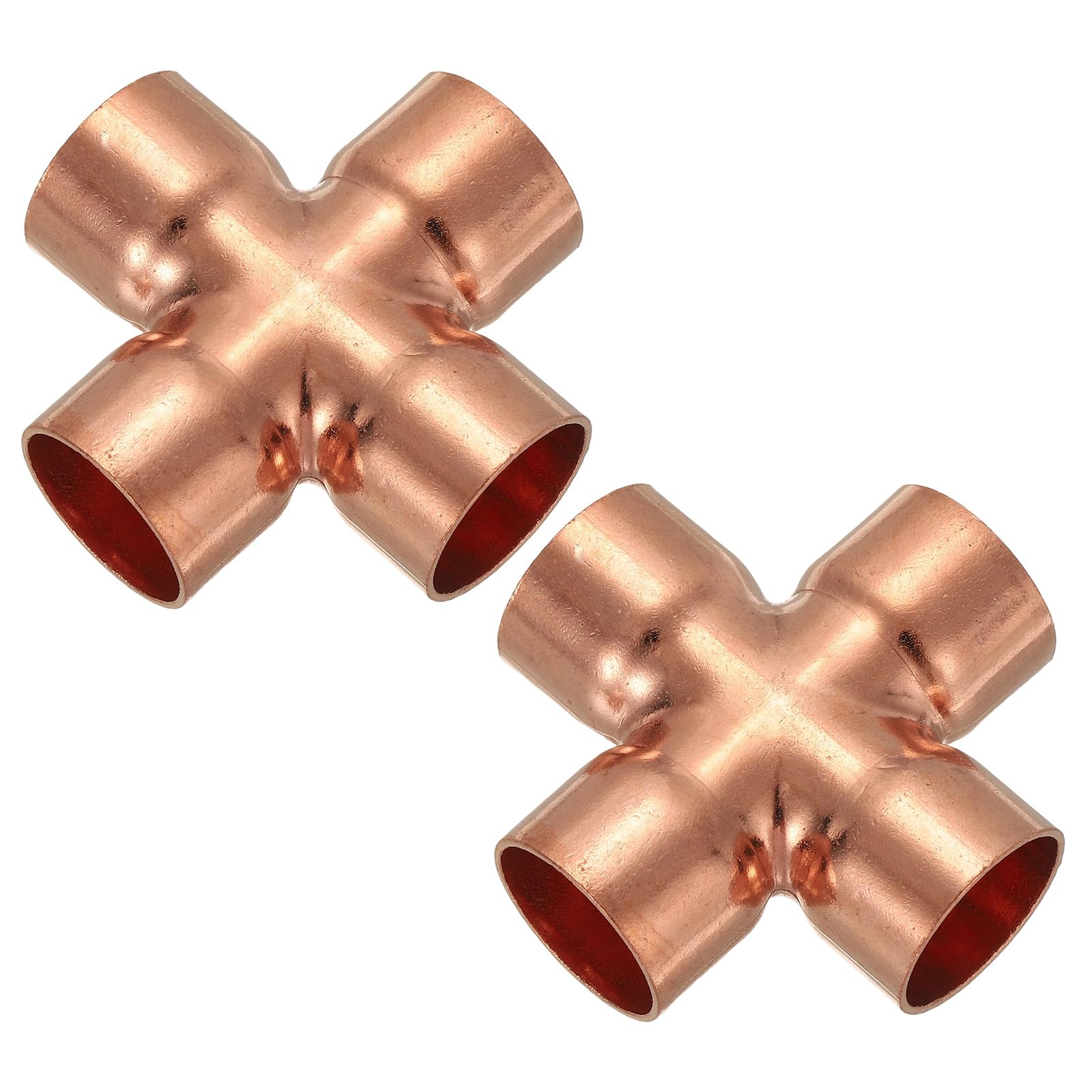 5x Kupfer-Kreuzverbinder 15 Mm – 4-Wege Lötfitting Für Klima & Heizung Rohrverbinder Kupfer 5x Kupfer-Kreuzverbinder 15 Mm – 4-Wege Lötfitting Für Klima & Heizung Rohrverbinder Kupfer