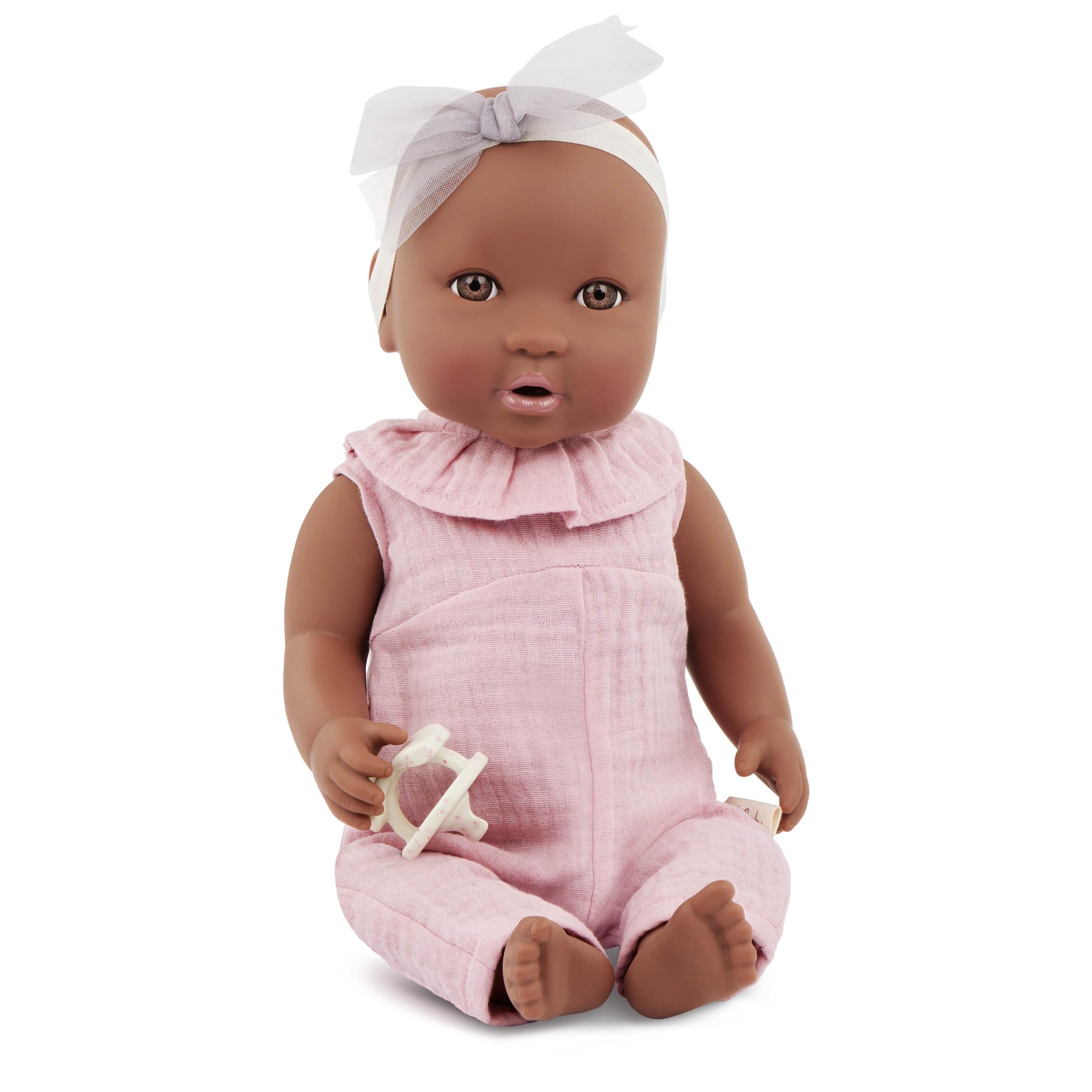 Amazon | LullaBaby – 14インチのリアルなベビードール – 茶色の目