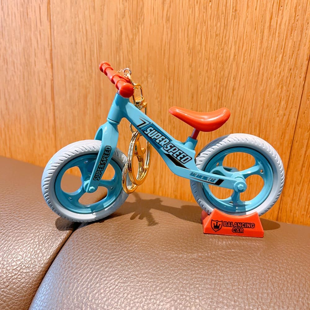 Bicycle Keychain Bicycle Model Ornament Keychain Cute Pendant Creative Gift image 5