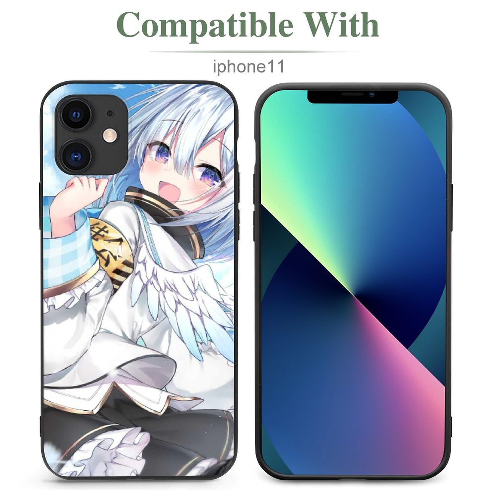 Amazon.co.jp: iPhone 11 ケース 可愛いアニメ柄 VTuber あまねかんた