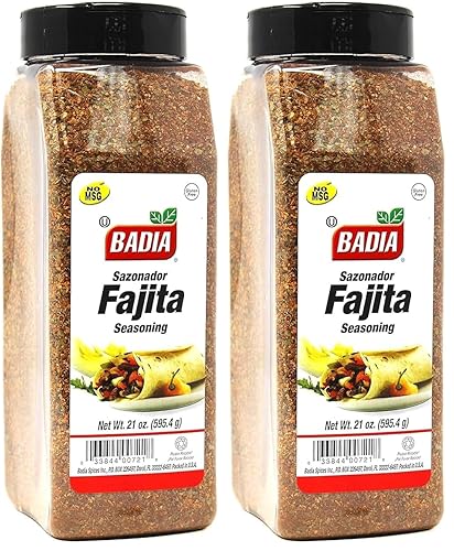 Badia Condimento Fajita, 21 onzas (paquete de 2)