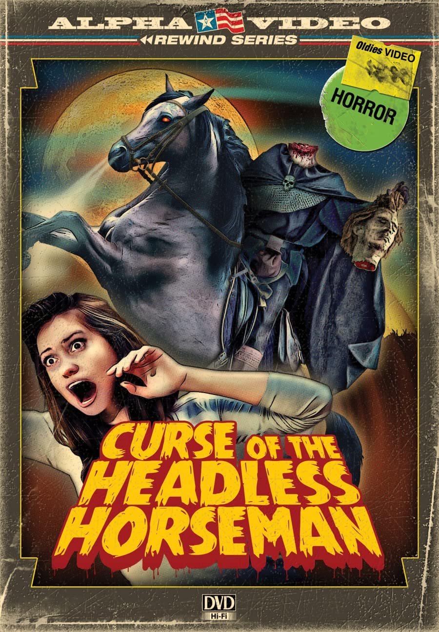 Curse of the Headless Horseman DVD película de terror clásica en versión original