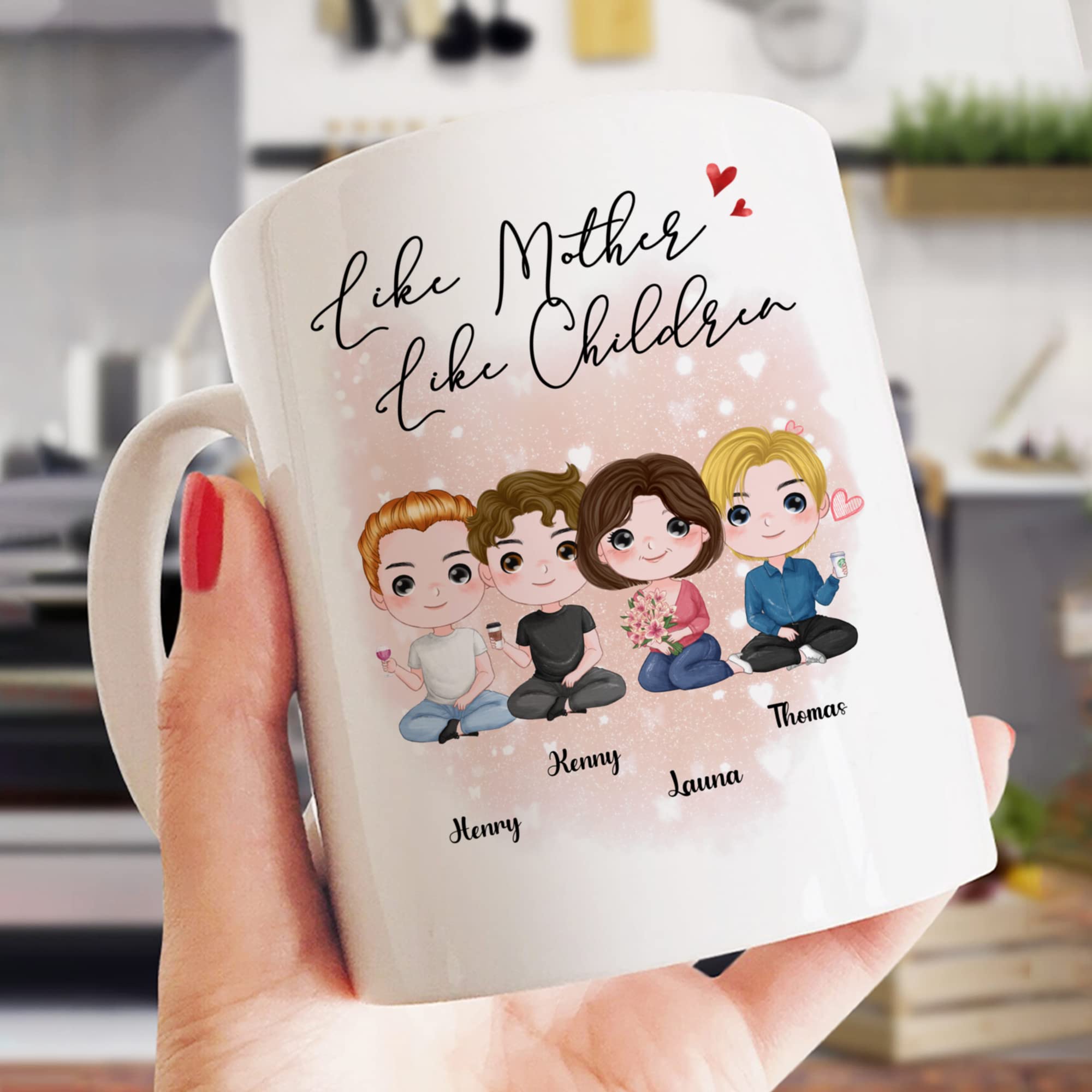 Taza Forever Personal Designs Taza Personalizada Con Tu Foto - Regalo Perfecto Para Cumpleaños, Navidad, Día Del Padre/Madre Your Name