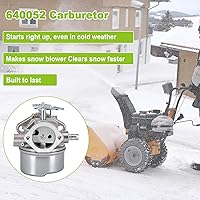 Vista 2 de Carburador 640052 para Generadores, Máquinas quitanieve, Trituradoras o Picadoras Tecumseh HMSK80 HMSK90 de 8HP, 9HP, 10HP LH318SA LH358SA